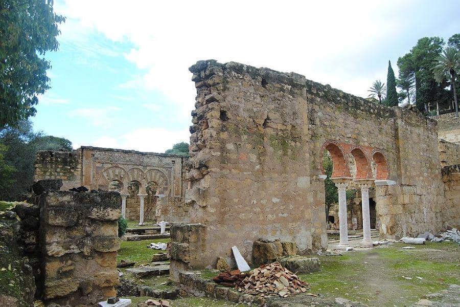 Reruntuhan rumah megah Casa de la Alberca di Madinat al-Zahra