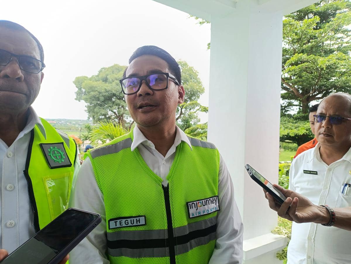 General Manager PT Angkasa Pura Indonesia Bandara El Tari Kupang, Teguh Darmawan Saiman. (IDN Times/Putra Bali Mula)