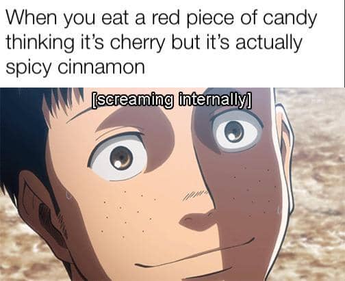 meme anime tentang permen