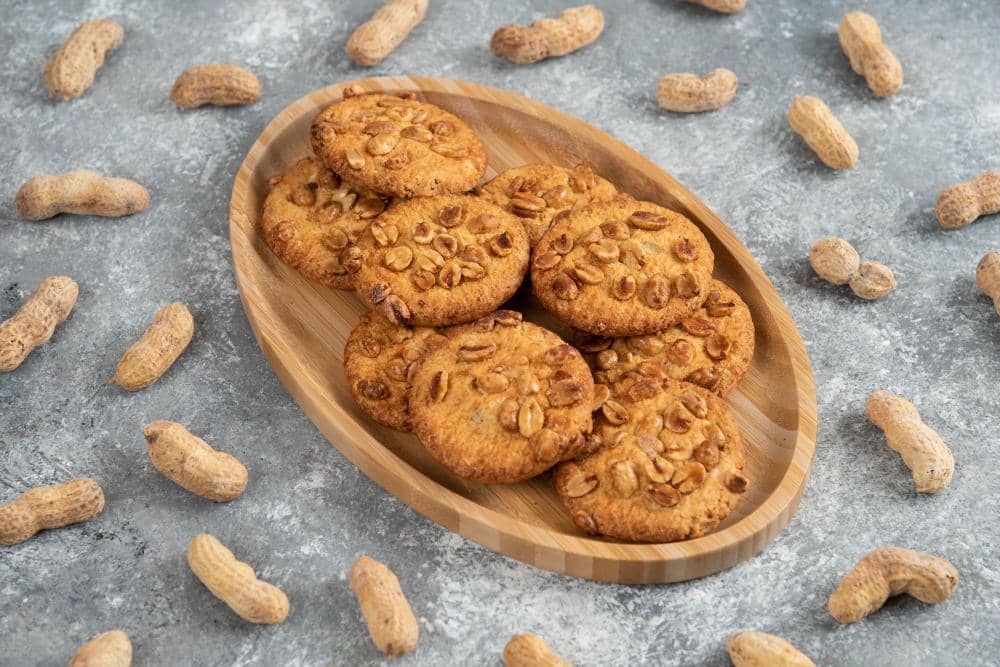 ilustrasi peanut butter cookies