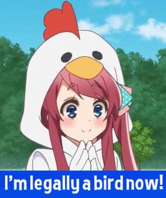 meme anime tentang telur