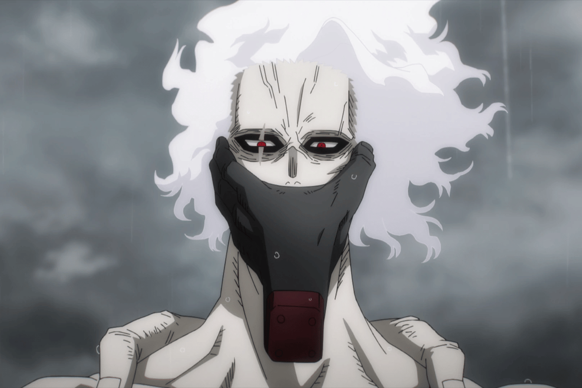 All For One mengambil alih tubuh Shigaraki.