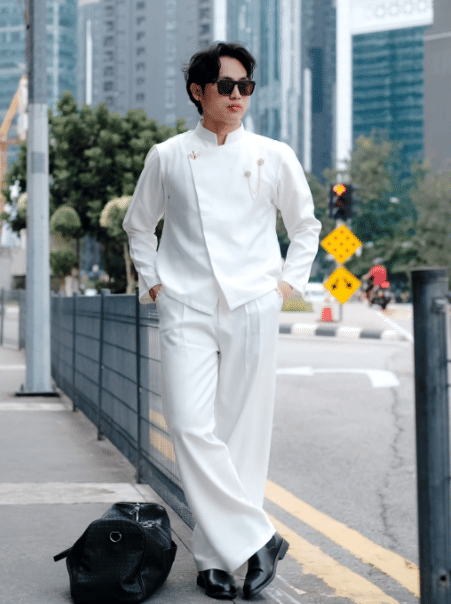 Boxy Studios Beskap Modern Off White