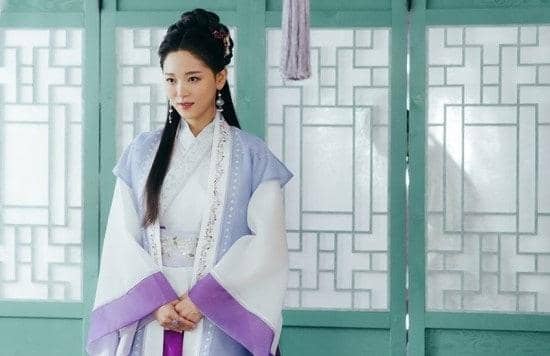 Still cut Kang Han Na di drama Moon Lovers: Scarlet Heart Ryeo