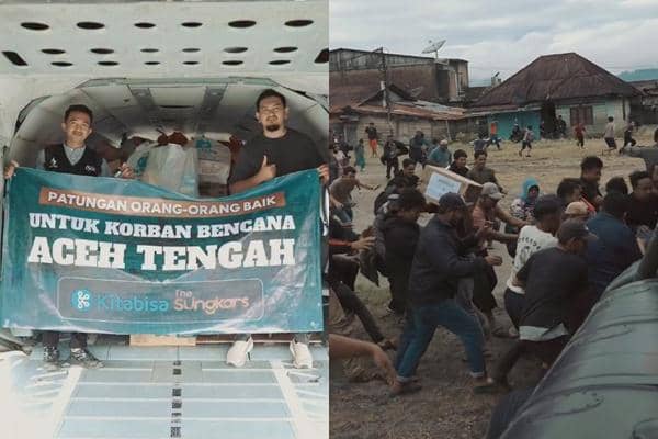 Bantuan Shireen dan Zaskia Sungkar untuk Aceh Tengah (instagram.com/shireensungkar)