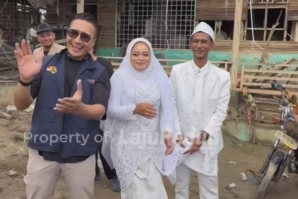 Arie Untung Saksikan Pengantin Menikah (instagram.com/lajupeduliofficial)