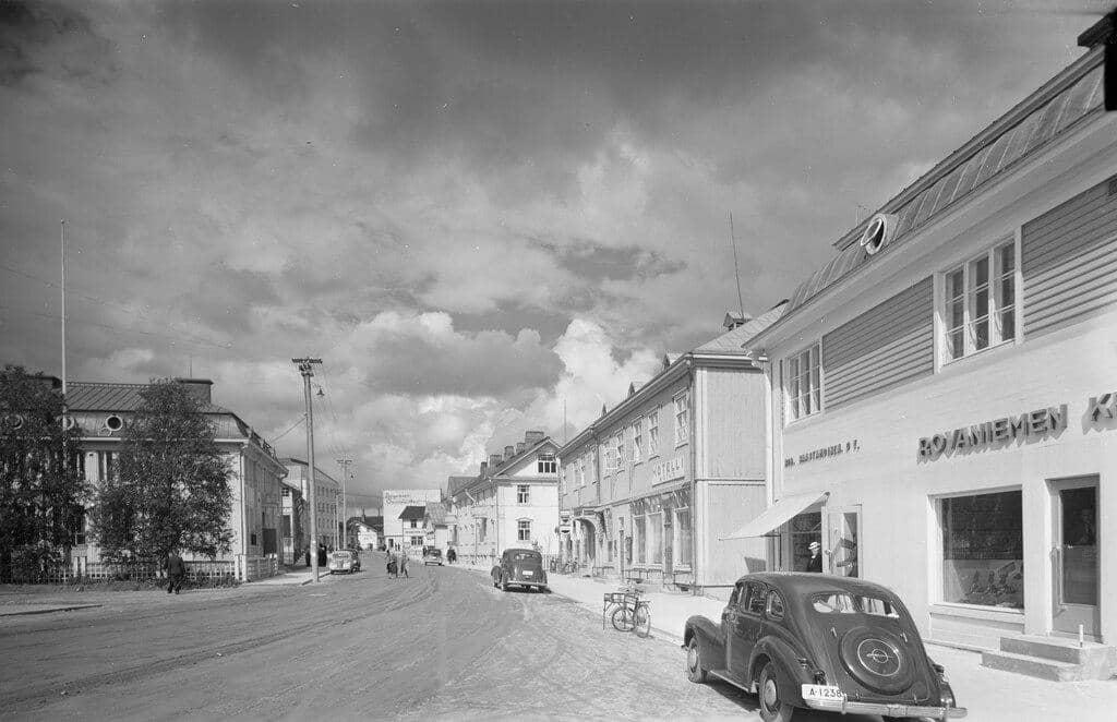 Nuansa di kota Rovaniemi pada 1939