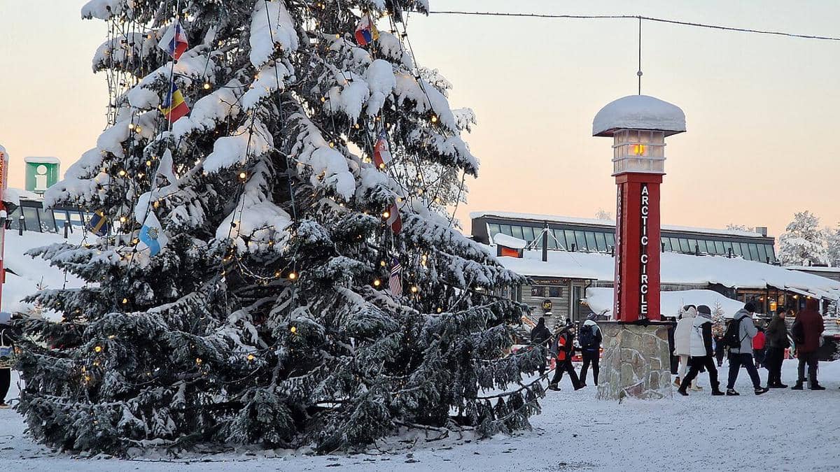 Potret kota Rovaniemi 