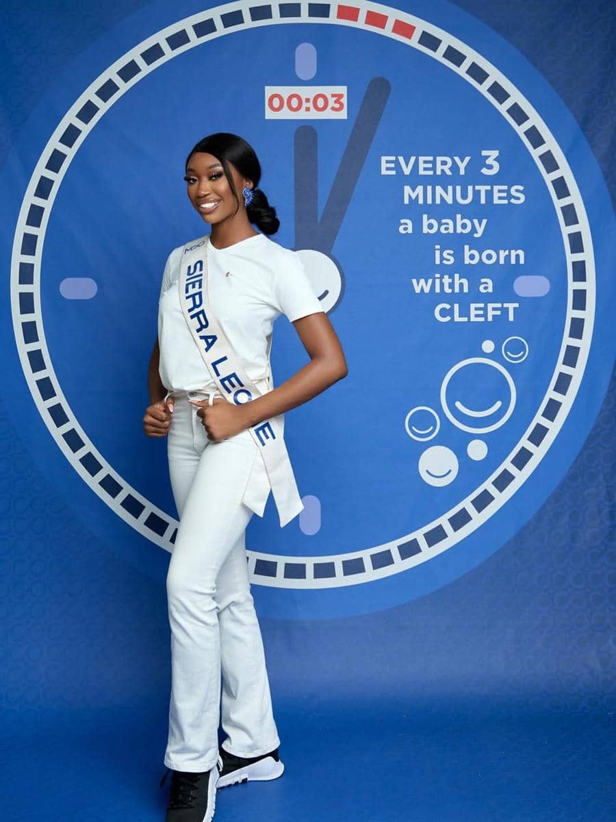 potret Marcella Momoh, Miss Cosmo Sierra Leone 2025
