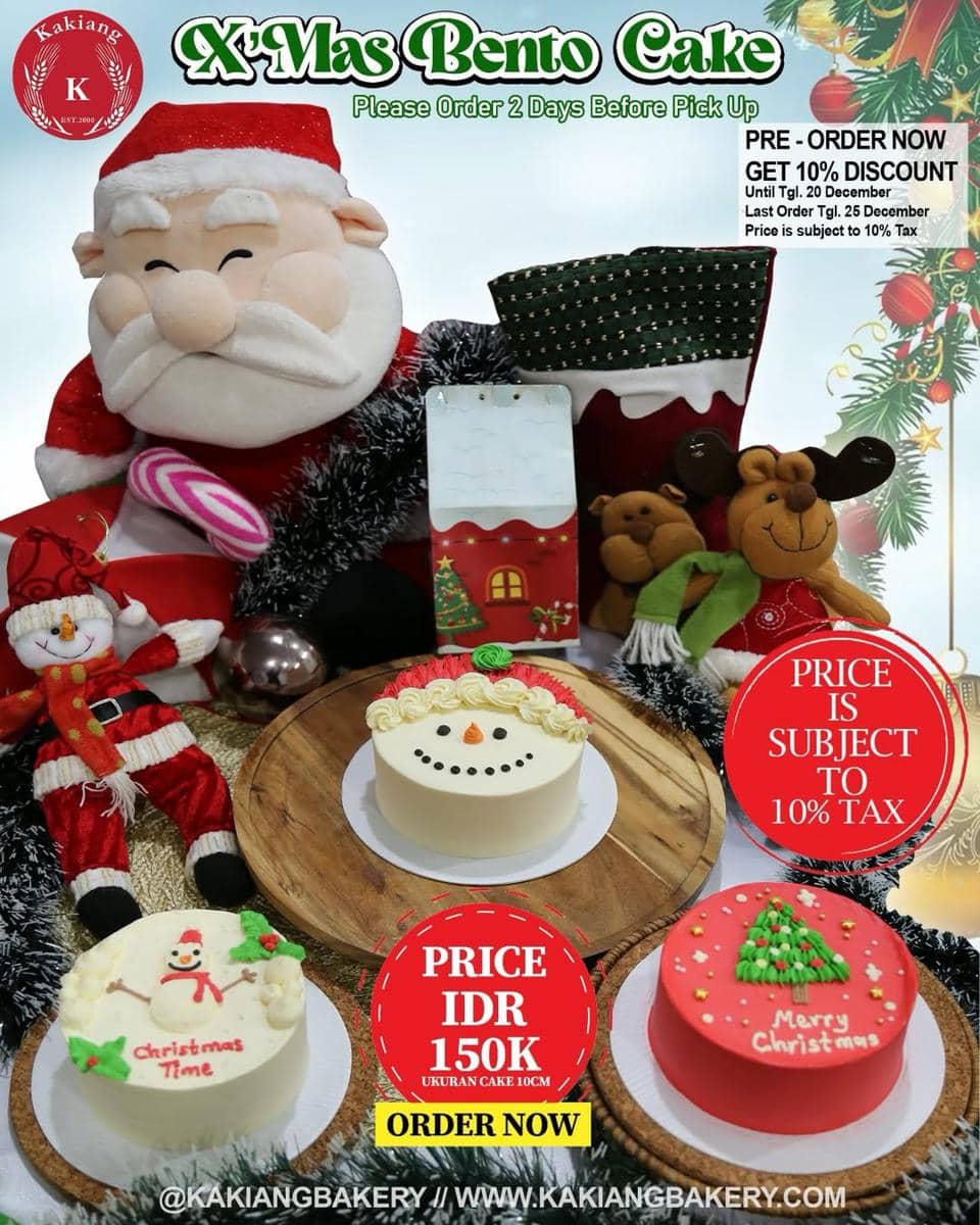 Bento Cake buatan Kakiang Bakery (instagram.com/kakiangbakery)