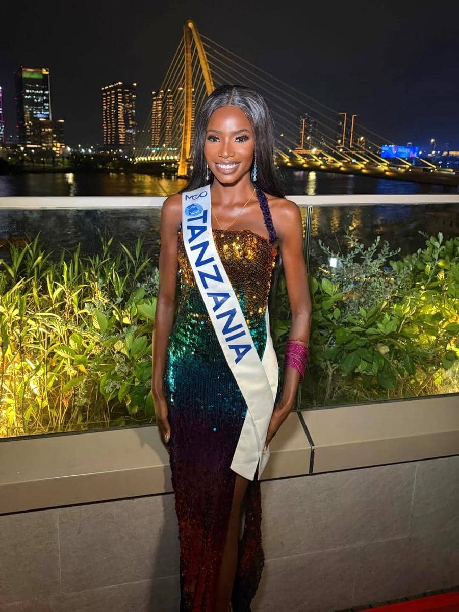 potret Jesca Micca, Miss Cosmo Tanzania 2025