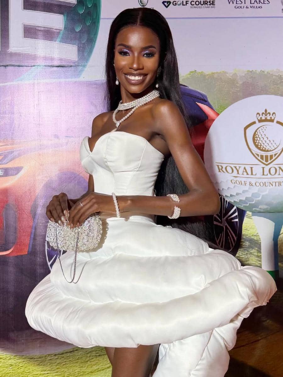 potret Jesca Micca, Miss Cosmo Tanzania 2025