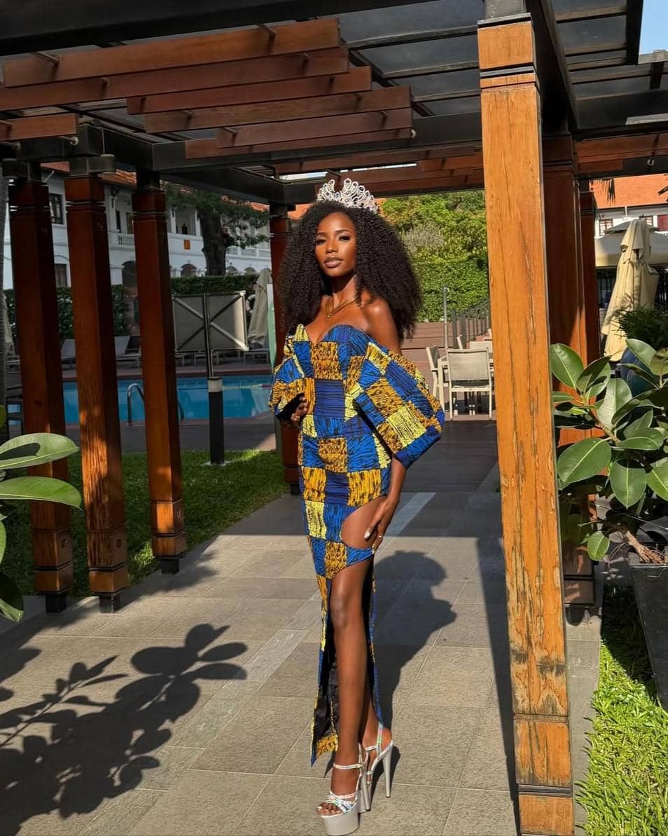 potret Jesca Micca, Miss Cosmo Tanzania 2025