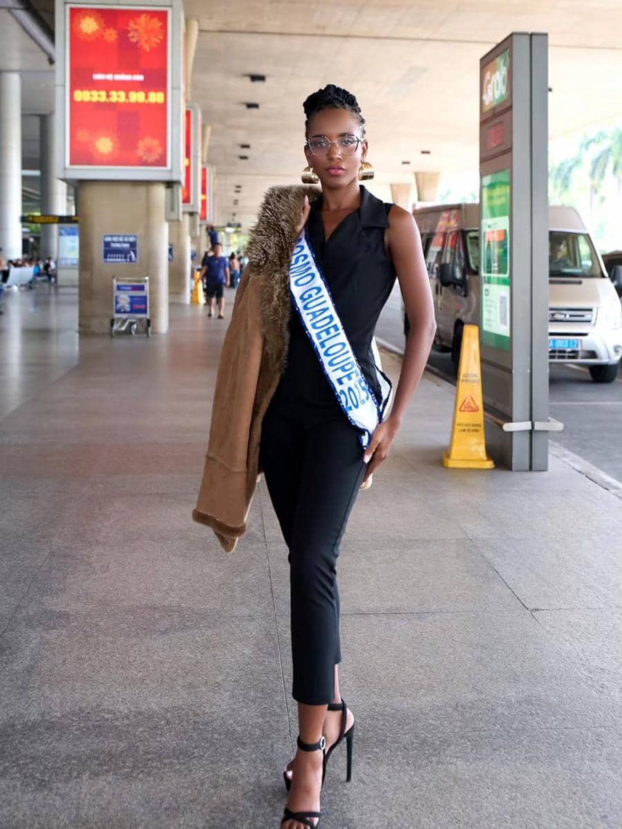 potret Madly Marian, Miss Cosmo Guadeloupe 2025