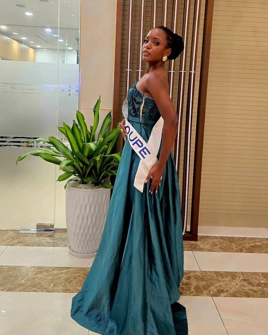 potret Madly Marian, Miss Cosmo Guadeloupe 2025 