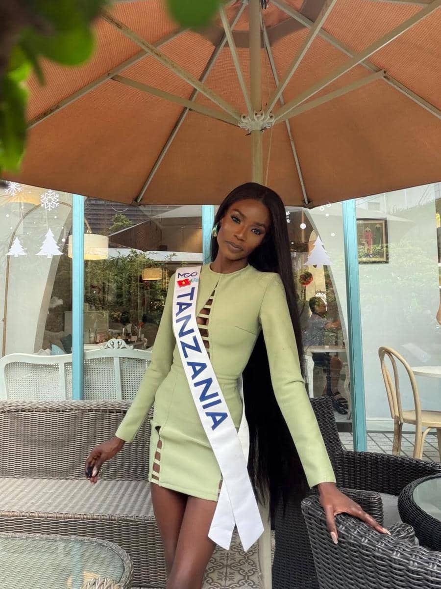 potret Jesca Micca, Miss Cosmo Tanzania 2025