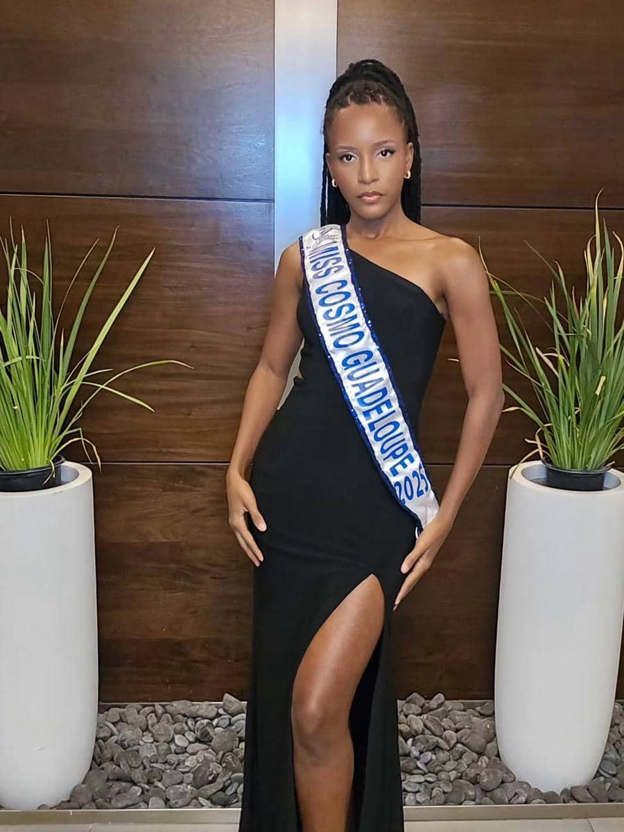 potret Madly Marian, Miss Cosmo Guadeloupe 2025 