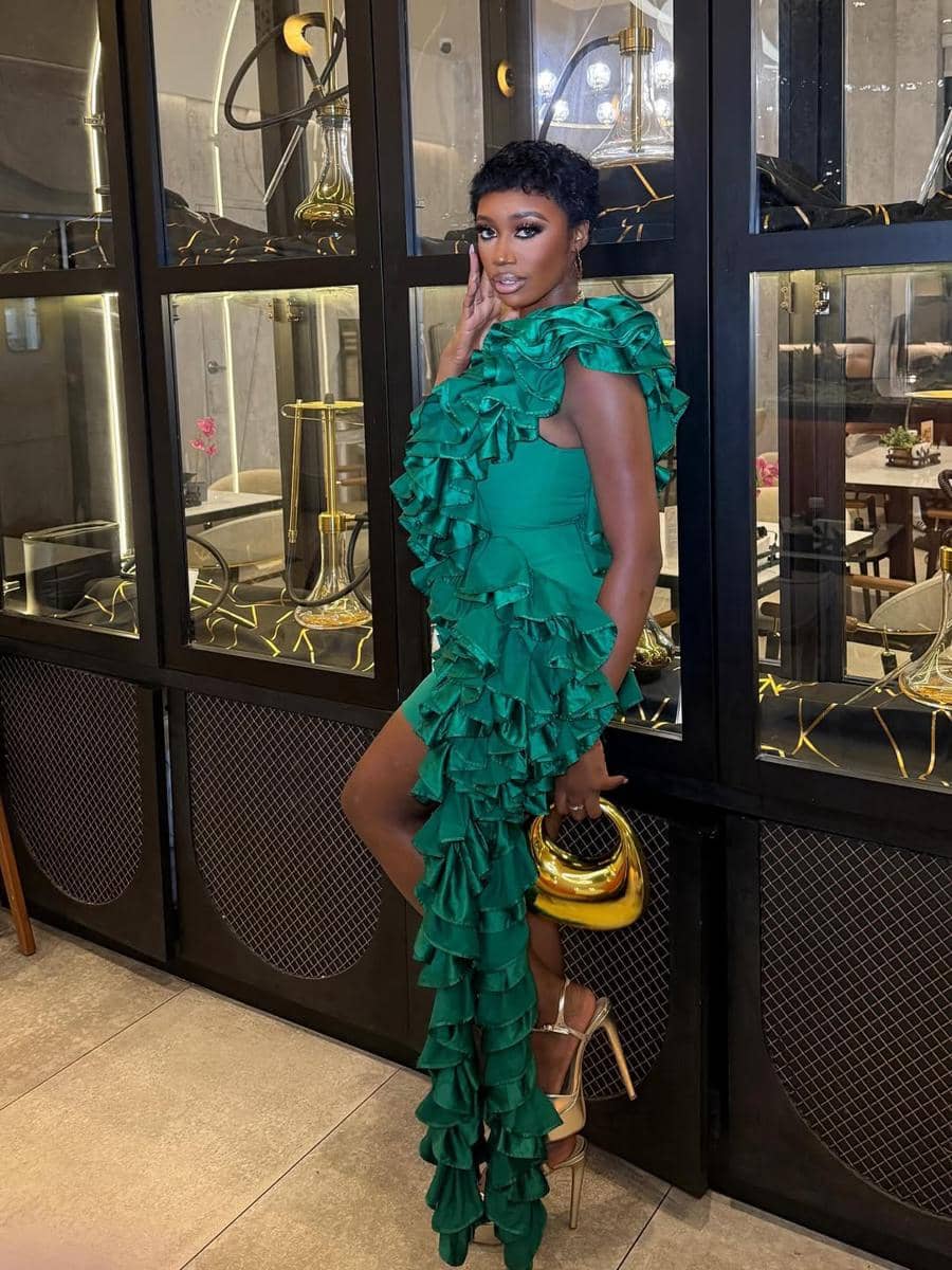 potret Marcella Momoh, Miss Cosmo Sierra Leone 2025