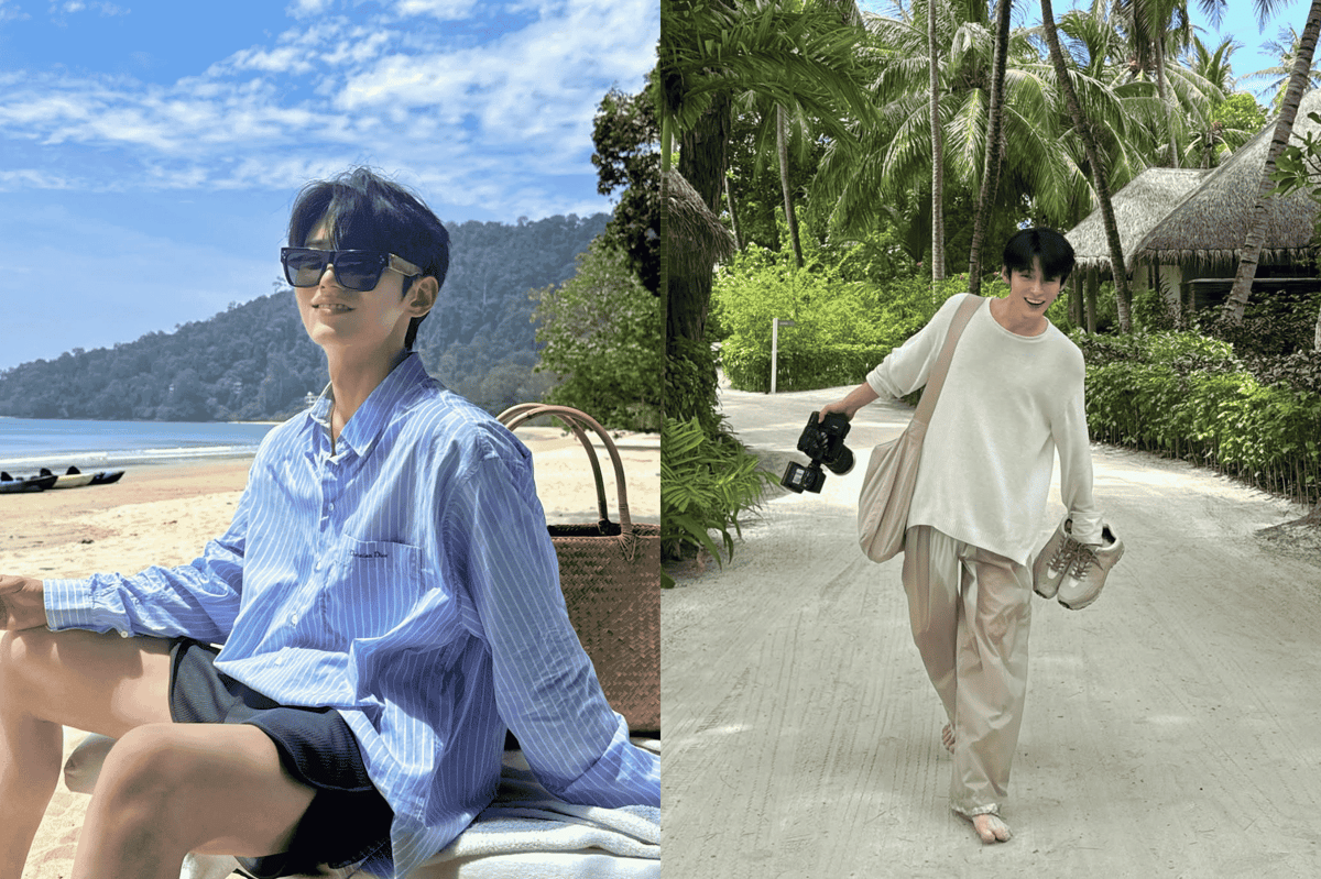 7 Ide Outfit Liburan ke Pantai ala Jeon Changha, Anti Gerah!