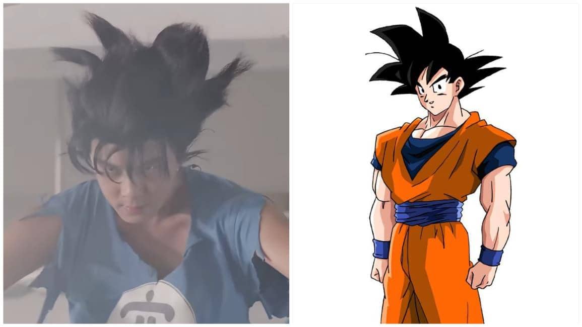 Goku Future Cops dan Dragon Ball. (Dok. Golden Harvest/Future Cops, Dok. Shueisha, Toei Animation, Akira Toriyama/Dragon Ball)