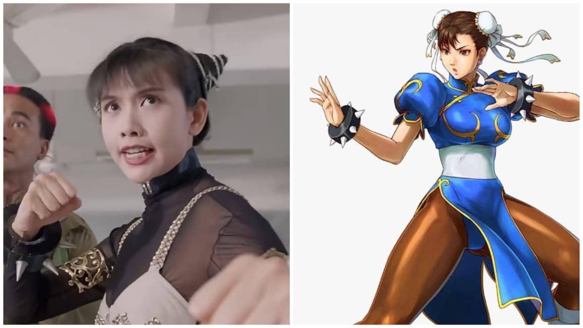 Chun-Li Future Cops dan Street Fighter. (Dok. Golden Harvest/Future Cops, Capcom/Street Fighter)