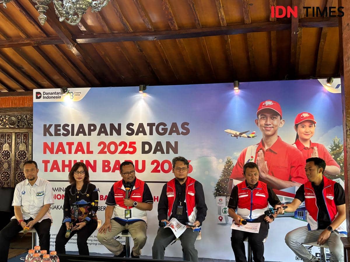Konferensi pers Pertamina Patra Niaga Regional Jawa Bagian Tengah