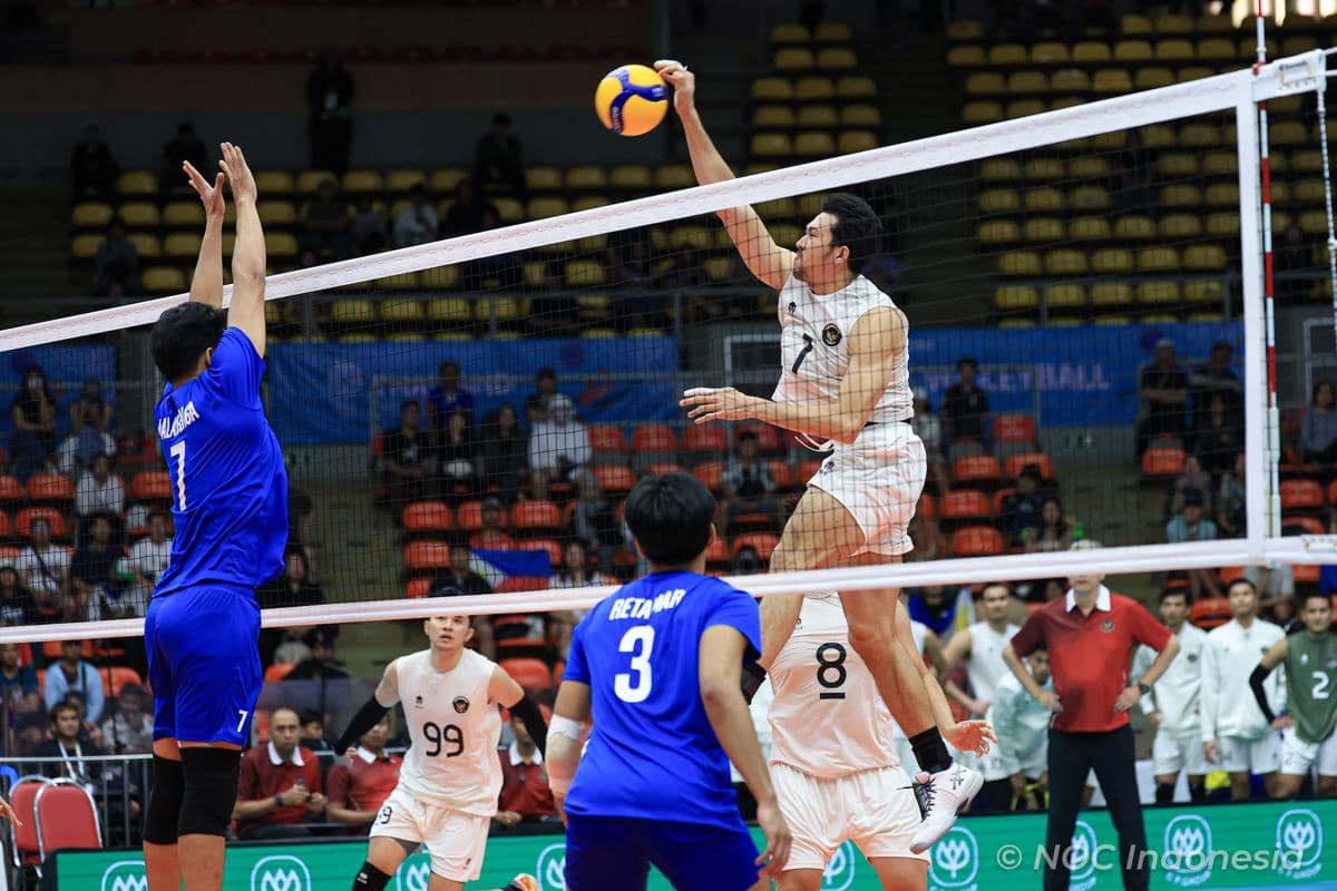 Tim voli putra Indonesia di SEA Games 2025