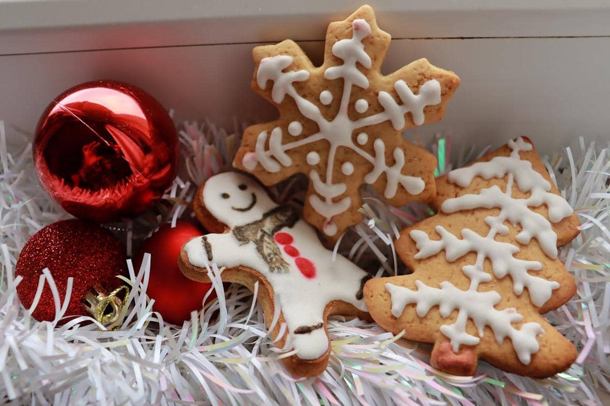 Potret parsel makanan Natal (