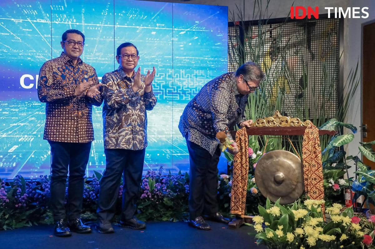 Gubernur DKI Jakarta, Pramono Anung, menghadiri peluncuran program Gig Economy bagi Generasi Z sekaligus soft launching AI Innovation Challenge di Jakarta Creative Hub