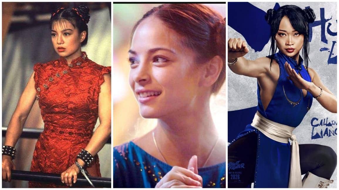 Tiga versi Chun-Li film. (Dok. Legendar Pictures, Capcom/Street Fighter)