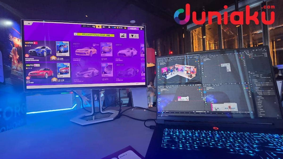 Foto Exclusive Media Hands-on Lenovo Legion 9i (18”, 10). Fotografer: Fahrul Nurullah. (Duniaku.com/Fahrul Nurullah)