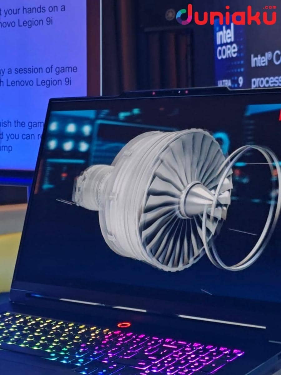 Foto Exclusive Media Hands-on Lenovo Legion 9i (18”, 10). Fotografer: Fahrul Nurullah. (Duniaku.com/Fahrul Nurullah)