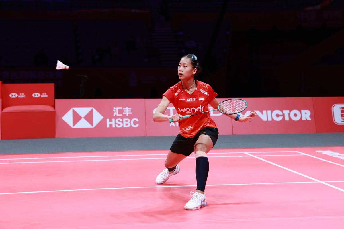 Revans Sukses, Putri KW Taklukan Tomoka Miyazaki di World Tour Finals