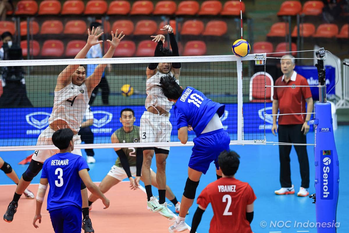 Tim voli putra Indonesia di SEA Games 2025