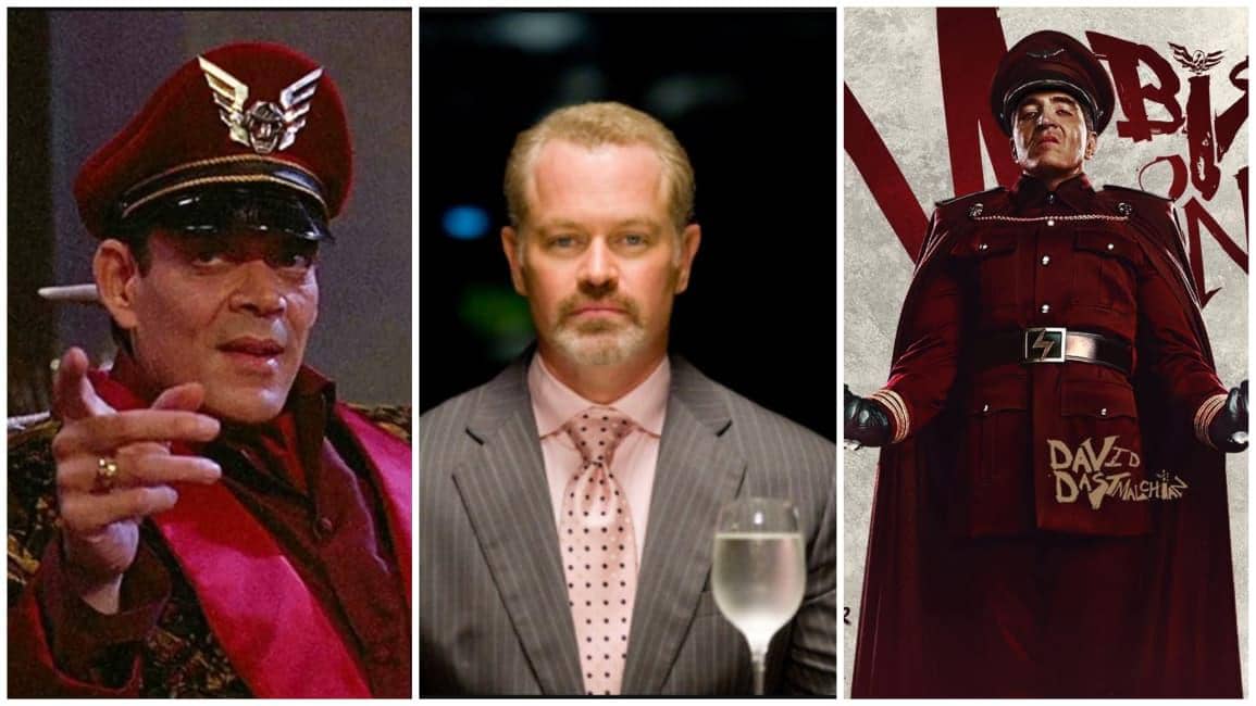 Tiga versi Bison Street Fighter film. (Dok. Legendar Pictures, Capcom/Street Fighter)