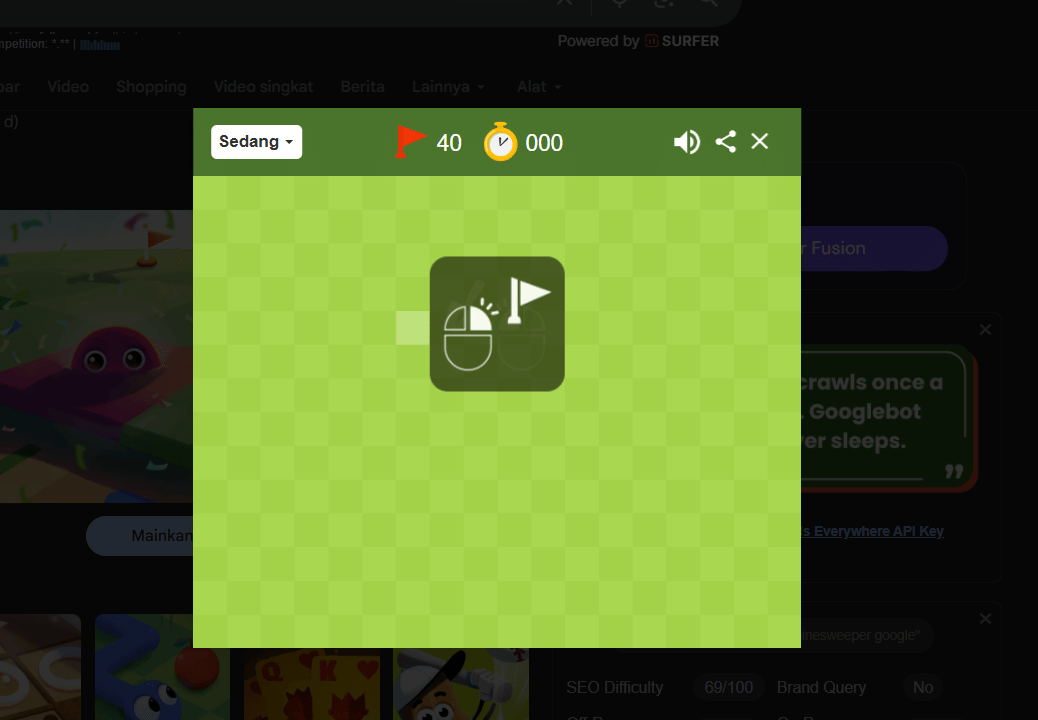 Game yang bisa dimainkan di Google