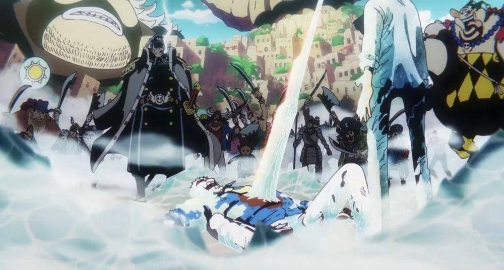 Kekalahan Garp di Hadapan Bajak Laut Kurohige