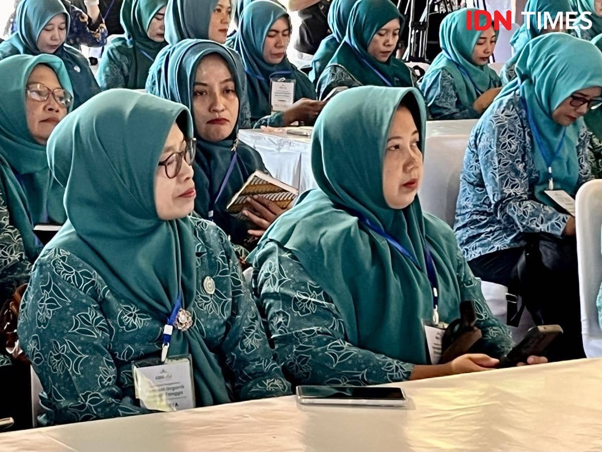 Sosialisasi Pengelolaan Sampah Organik Rumah Tangga yang diadakan Bakti Lingkungan Djarum Foundation (BLDF) bersama Tim Penggerak Pemberdayaan dan Kesejahteraan Keluarga (TP PKK) Kabupaten Kudus, Rabu (17/12/2025). (IDN Times/Dhana Kencana)