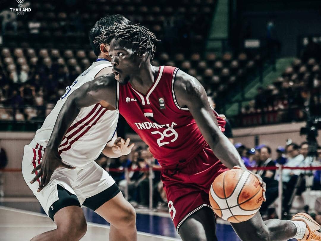 Duel Timnas Basket Indonesia versus Filipina di SEA Games 2025 (Instagram @official_timnasbasket)