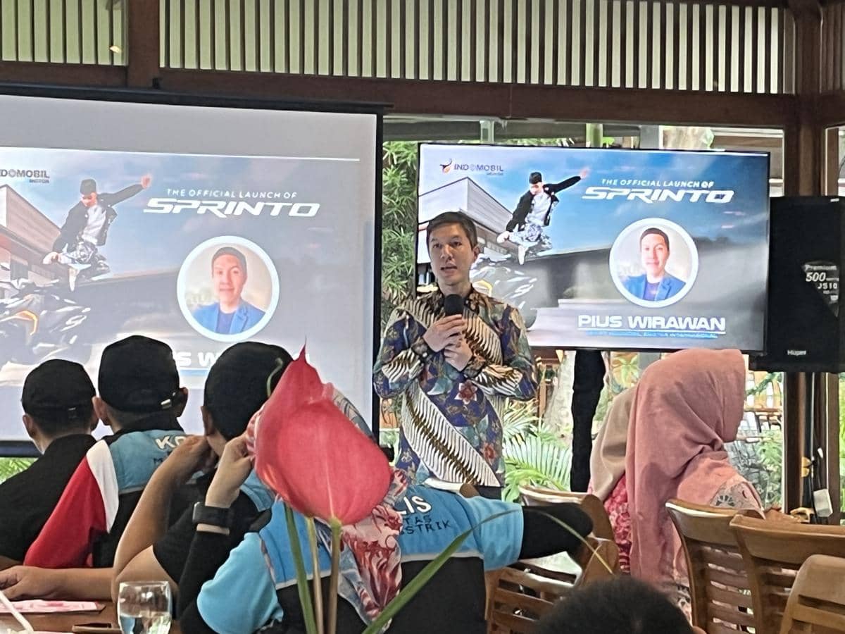 sprinto, indomobil emotor, motor listrik