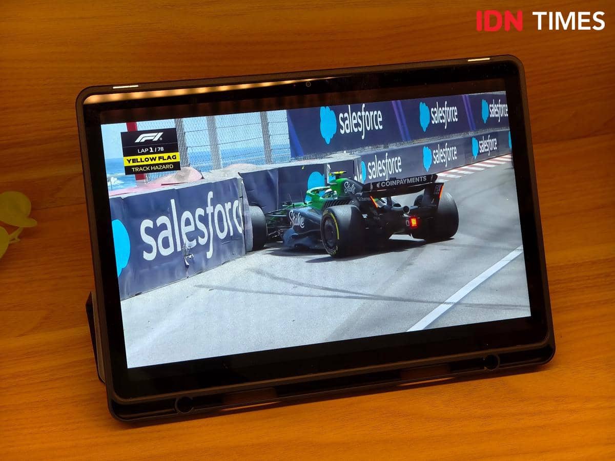 Samsung Galaxy Tab A11+ 5G (IDN Times/Fatkhur Rozi)