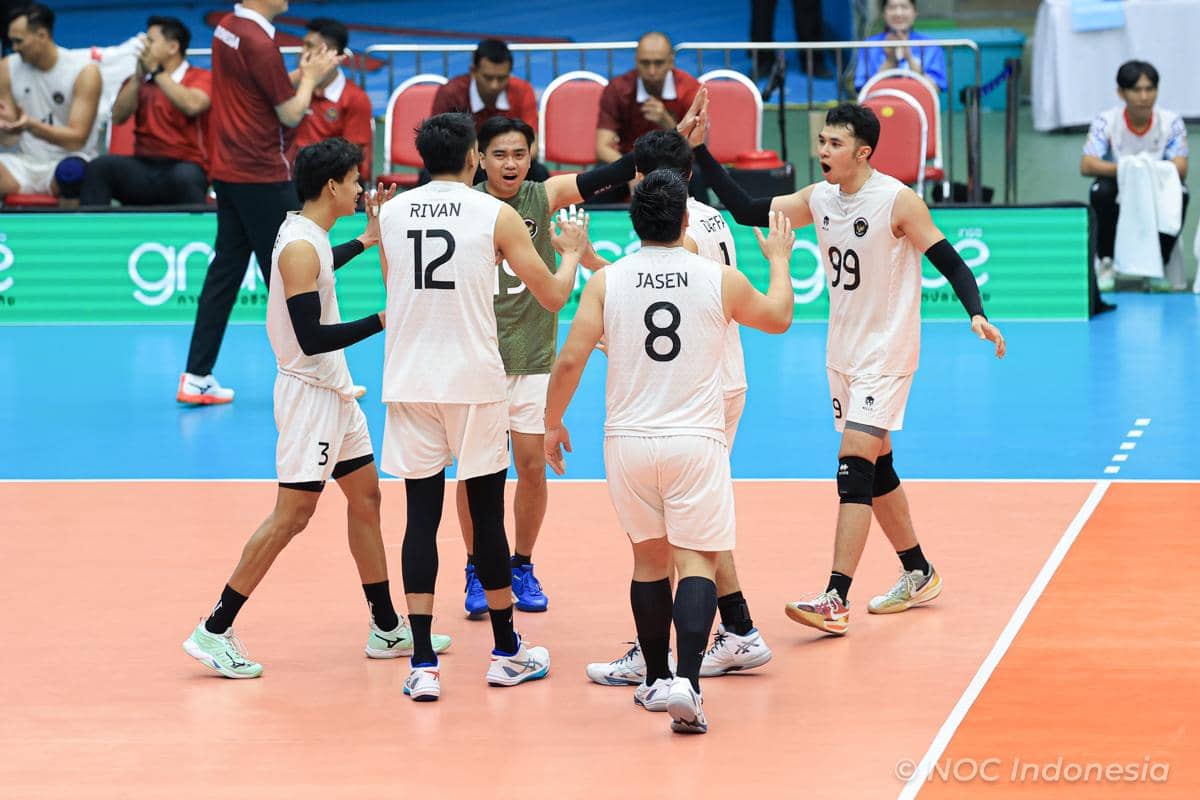 Tim voli putra Indonesia di SEA Games 2025