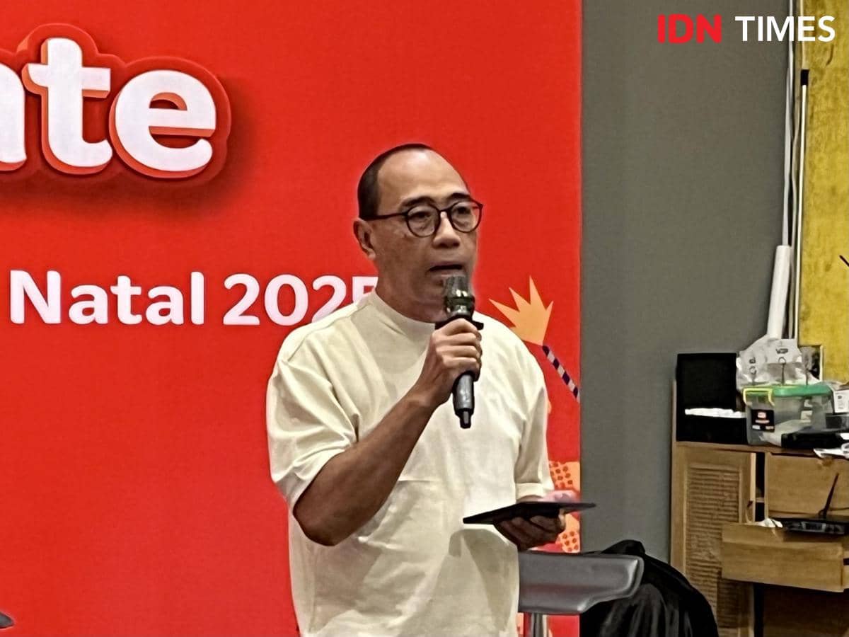 Vice President Sales Area Jawa Bali Telkomsel, Suryo Hadiyanto. (IDN Times/Dhana Kencana)