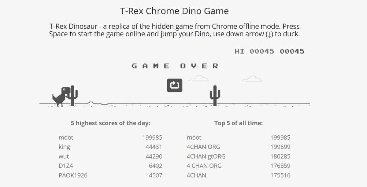 Game yang bisa dimainkan di Google