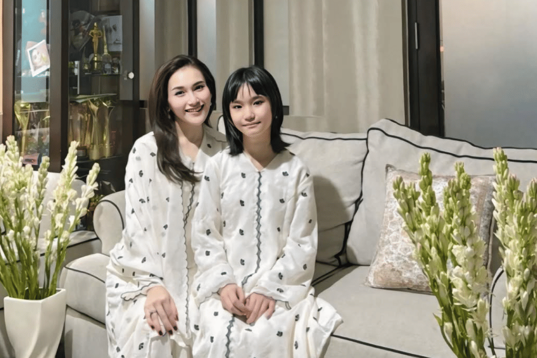 potret Ayu Ting Ting dan Bilqis