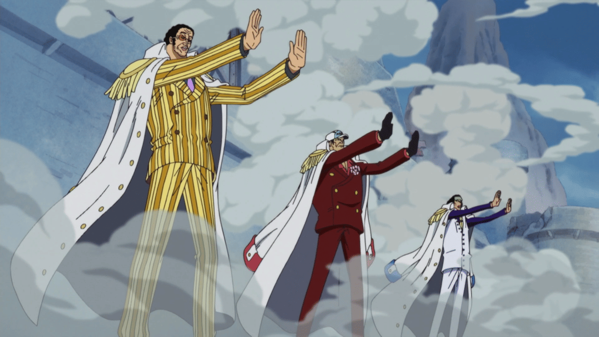 Sisi Villain berdasarkan marines One Piece