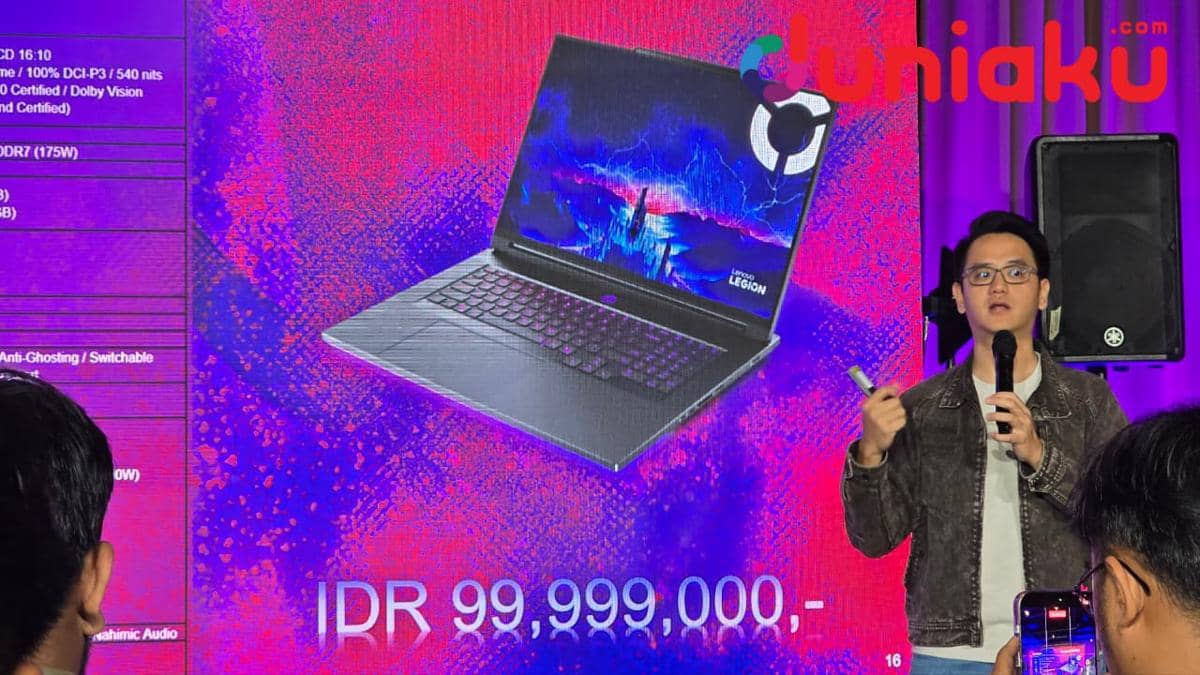 Foto Exclusive Media Hands-on Lenovo Legion 9i (18”, 10). Fotografer: Fahrul Nurullah. (Duniaku.com/Fahrul Nurullah)