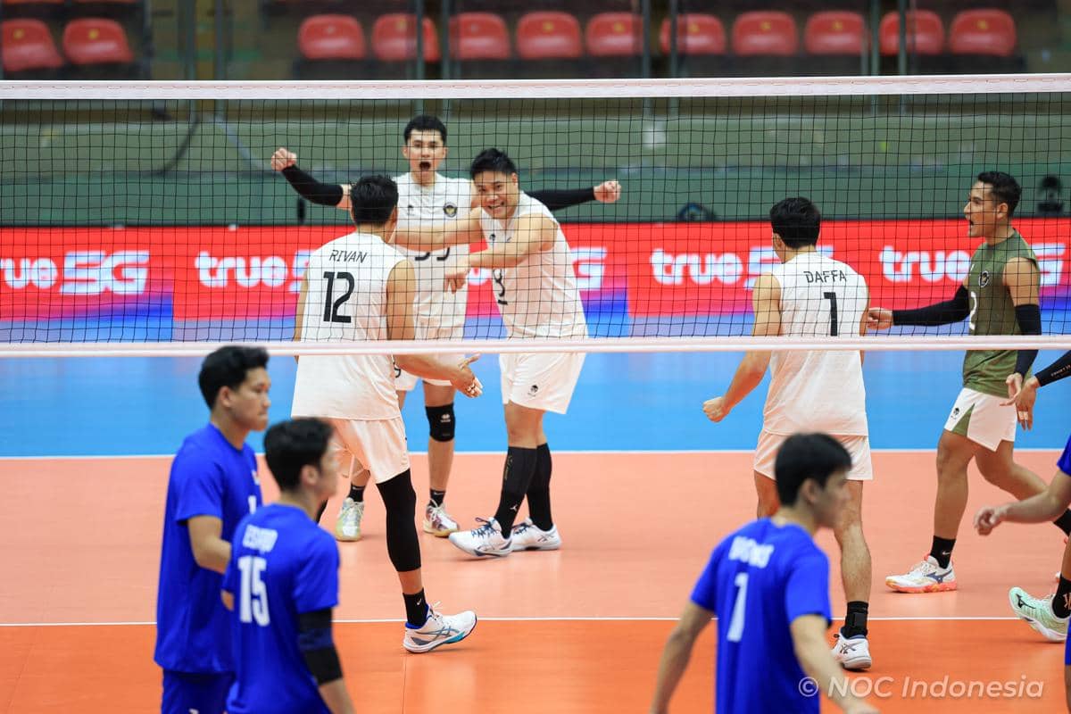 Tim voli putra Indonesia di SEA Games 2025