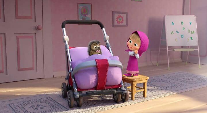 cuplikan Masha and The Bear "My Cutie-Patootie"