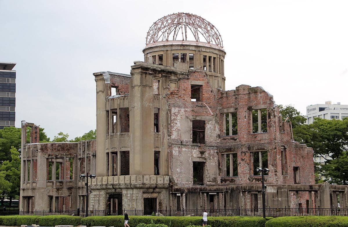 potret Atomic Bomb Dome
